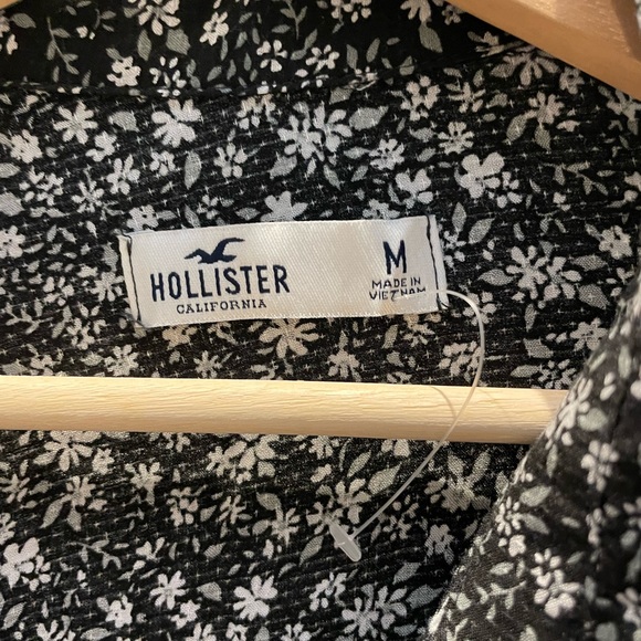HOLLISTER GIRLS LONG SLEEVE ADORABLE FLORAL SHIRTS WITH COLLARS💋🌹 - Picture 5 of 6